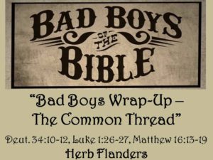 Bad Boys of the Bible